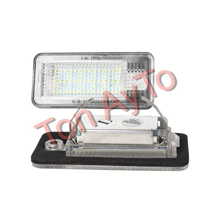 LED Лед Плафони За Регистрационен Номер Ауди А3 А4 А5 А6 А8 Audi A3 A4 A5 A6 A8 Q7 Комплект Лед Плафони за Номер