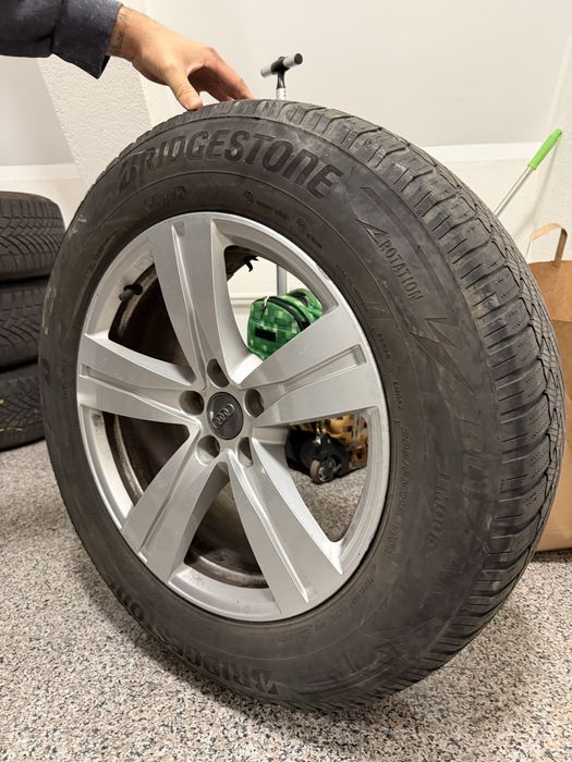 Set roti Audi originale 18 iarna Q7 Q5 Allroad