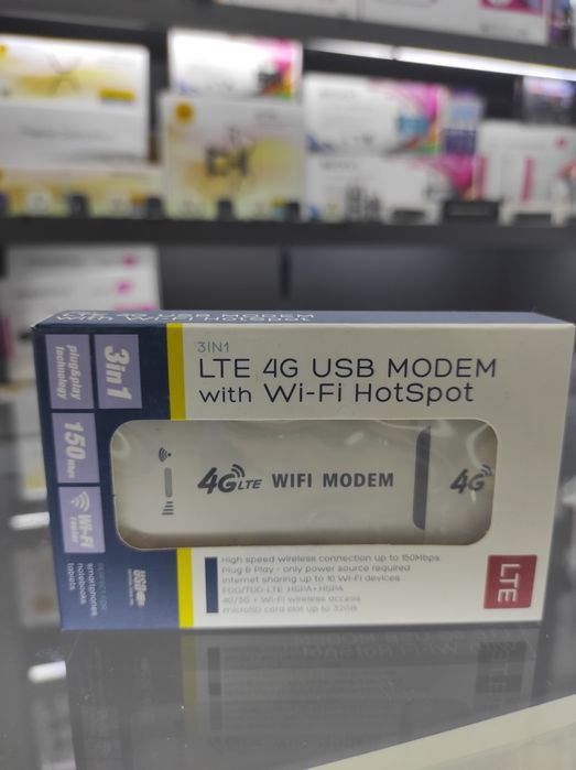 Доставка. Скидка !4G usb modem + wifi раздача ,imei не требует 130 000
