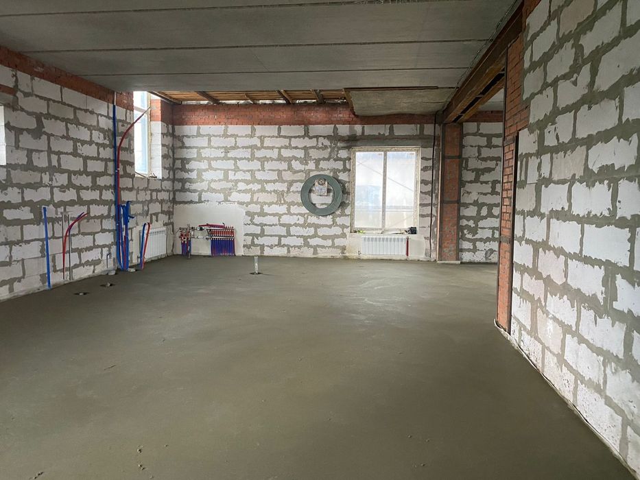 Стяжка полусухая, стяжка для склада.