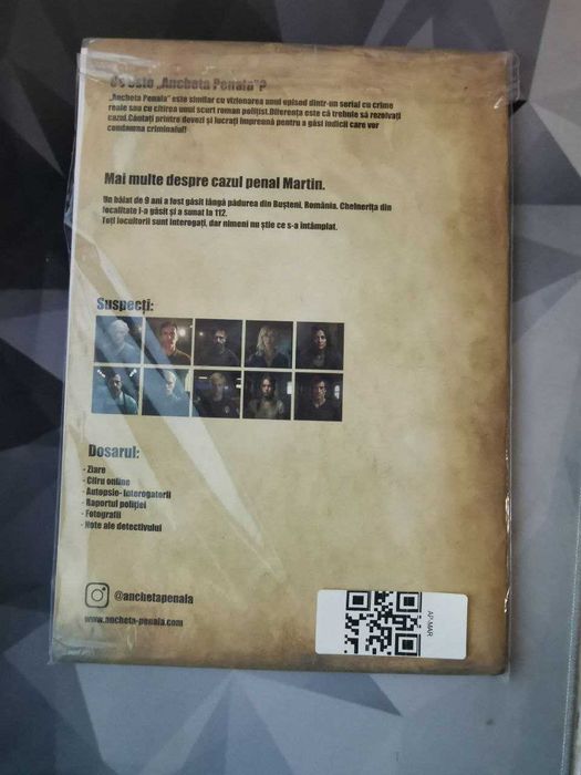 Joc de societate Detectiv - Cazul MARTIN PETROV - Ancheta Penala