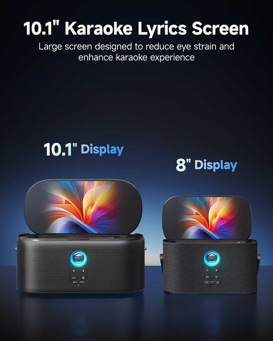 Караоке колона Ikarao Shell S1 280W с 2 микрофона