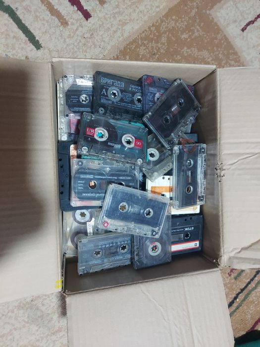 Аудиокассеты разные