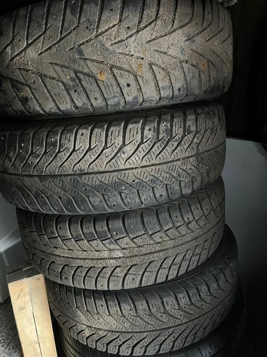 Штамп с зимний резиной