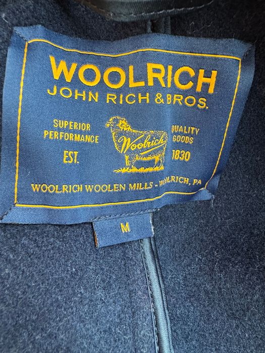 Италианско Палто вълна Woolrich M