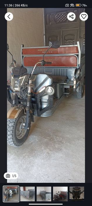 SOTILADI: Tokli Muravey (Elektro) 

Holati: Juda yaxshi
Narxi: 12 000