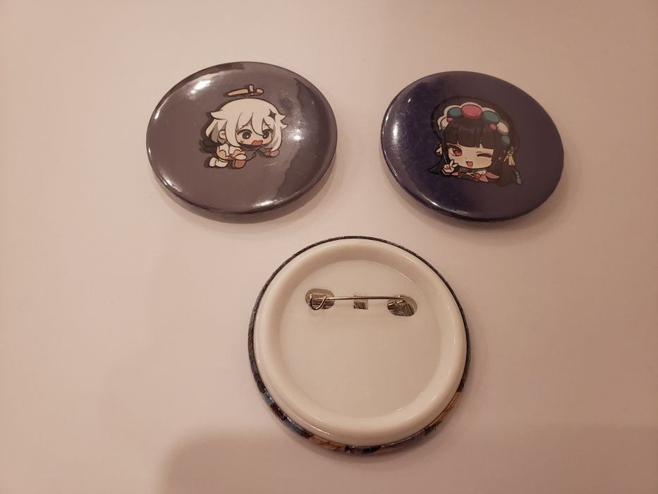 Значки из игры Genshin Impact