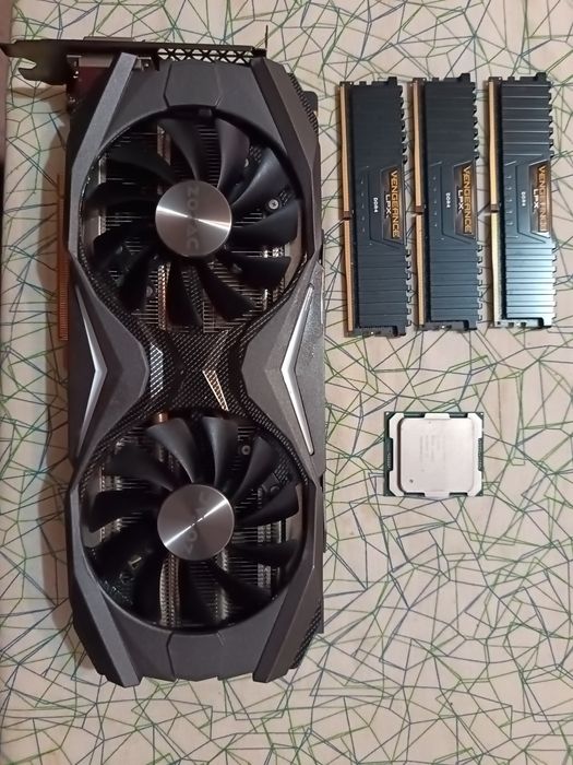 Placa video GTX 1070 8gb+i7-6800k+12Gb Ram