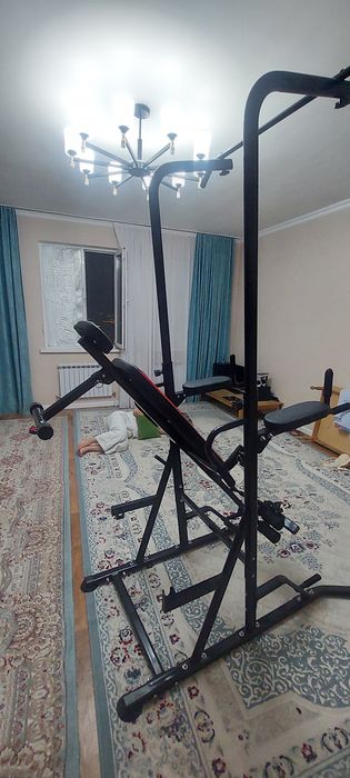 Брусья Турник S-MAKER 2023 черный