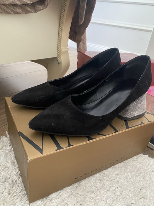 Туфли замшевые 37 размер