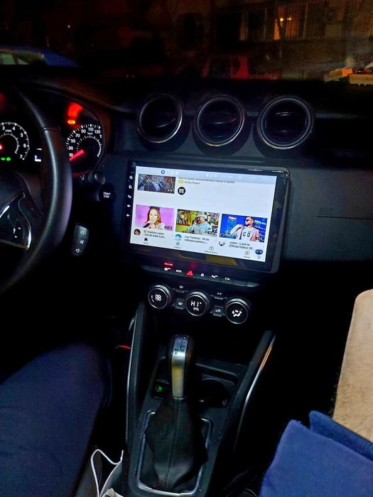 Navigatie Android Dacia Duster Waze YouTube GPS BT USB