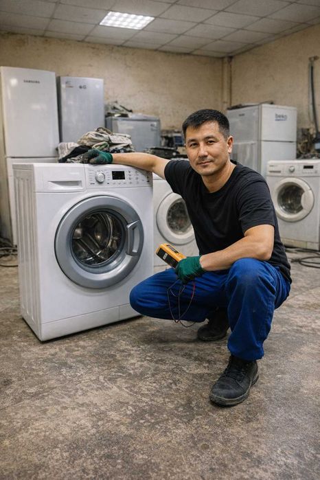 Ремонт стиральных машин, ремонт холодильников и посудомоечных на дому