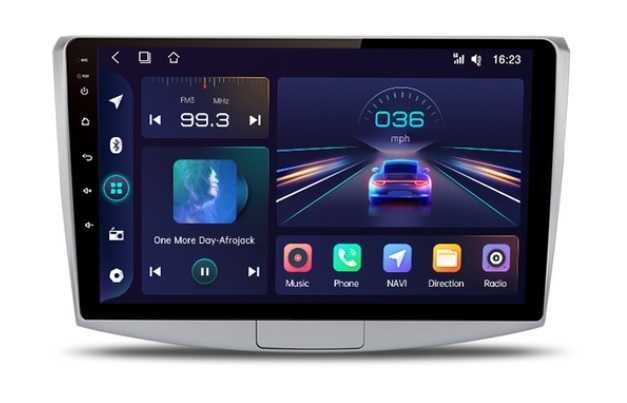 Мултимедия 10" Android 12 за Volkswagen VW PASSAT B7 Carplay GPS DSP