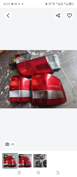 запчасть альфард задни фары