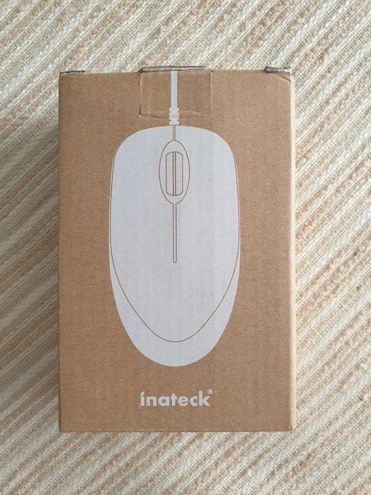 Mouse Gaming Inateck MS1001 Negru - LED - cu fir - USB - NOU, in cutie