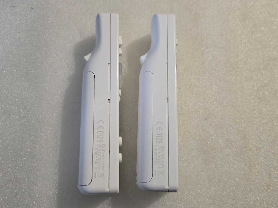 Kit Controller originale Nintendo Wii RVL-003, alb - poze reale