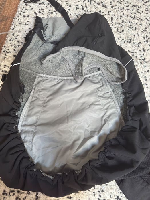 Marsupiu Ergobaby Omni Breeze - Onyx Black +husa iarna MAM