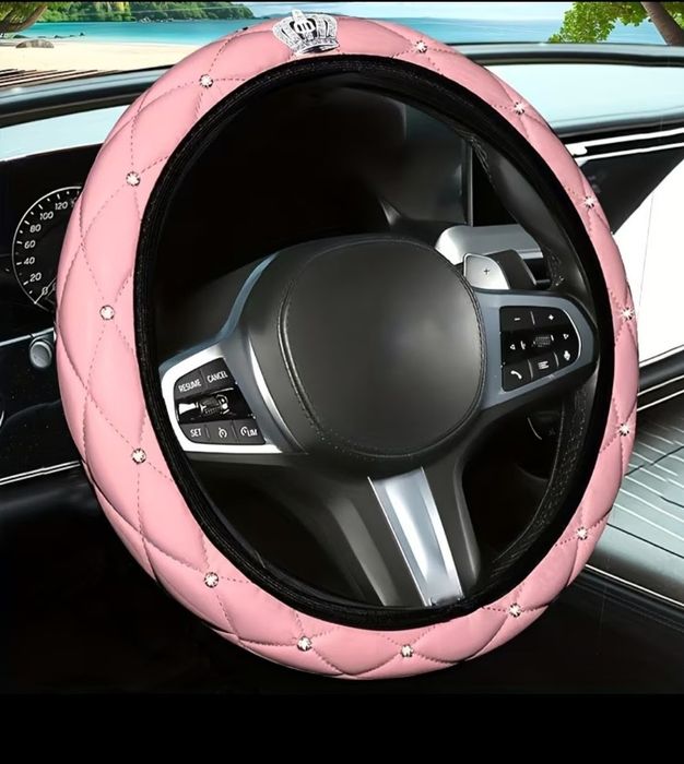 Розов калъф за волан