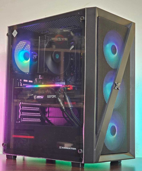 Ryzen 5-7500F/RTX 5060Ti 16GB/RAM 32GB/SSD 1TB/Чисто Нов-Гаранция!