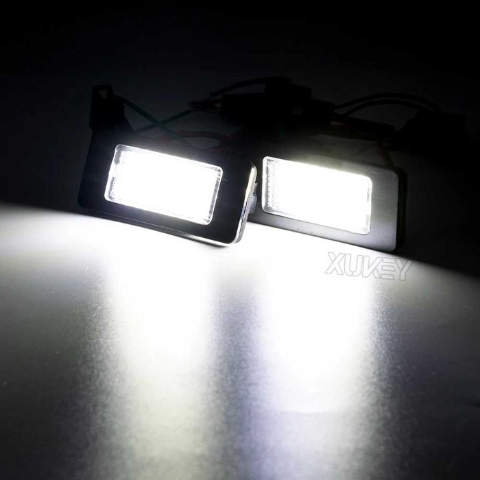 LED плафони заден регистрационен номер АУДИ Шкода Фолксваген