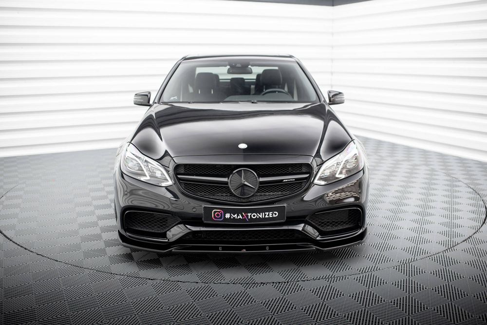 Спойлер за предна броня Maxton design за Mercedes Benz W212 E63 (2013-2016)