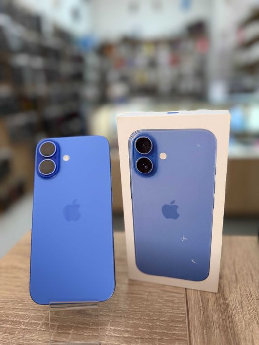 Iphone 16 / 128GB/ Ultramarine / 99% Baterie / Garantie 12 luni