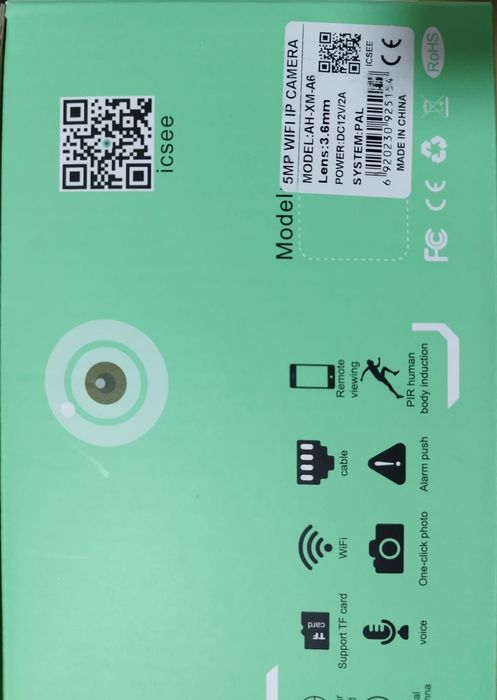 Camera Supraveghere Wireless iCsee ptr Exterior  Rotativa, Wifi ,