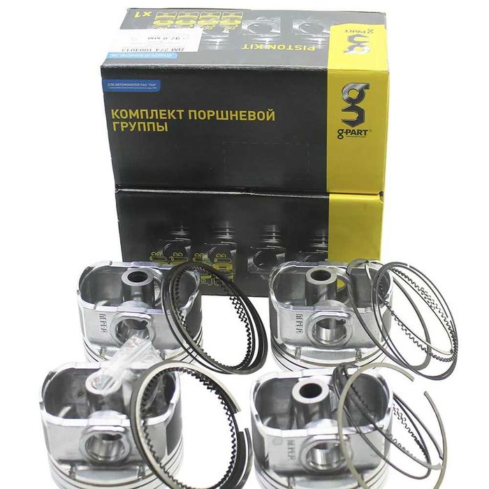 К-кт поршней для двс Evotech с кольцами 96.5
