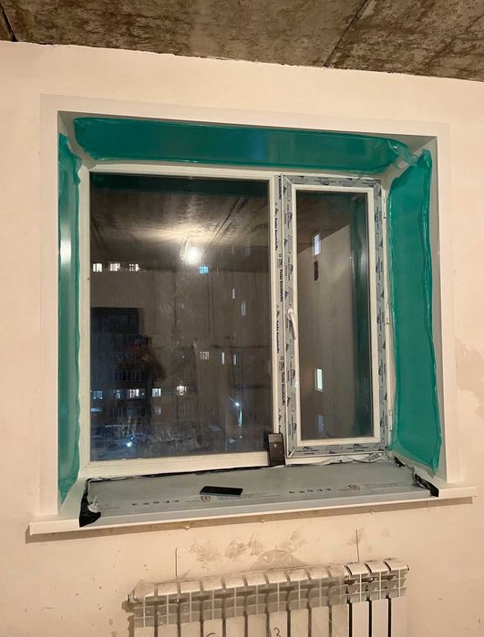 Подоконник, Пластиковые Окно, Откосы