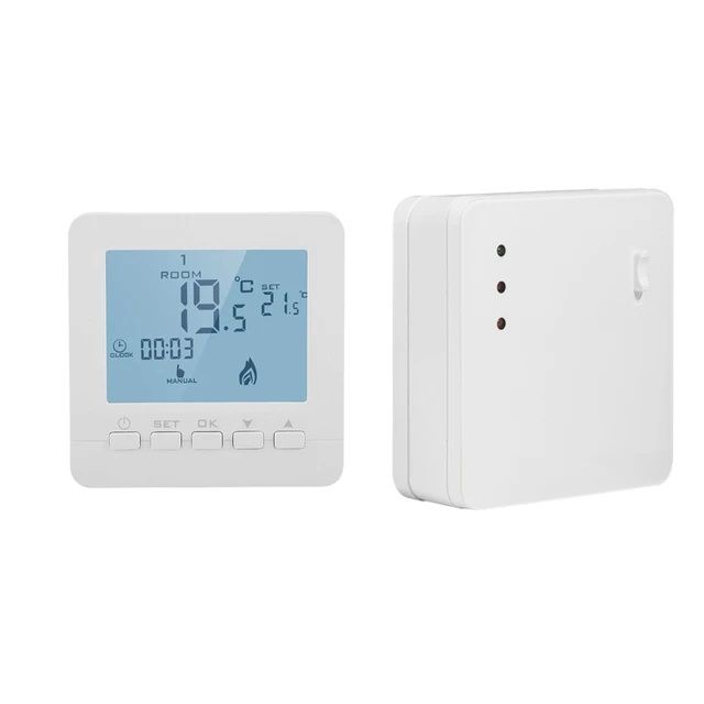 Комнатные термостаты проводные и беспроводные