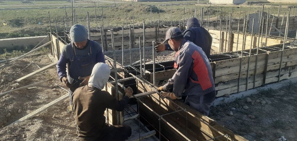 Фундамент, Бетон, Ірге тас