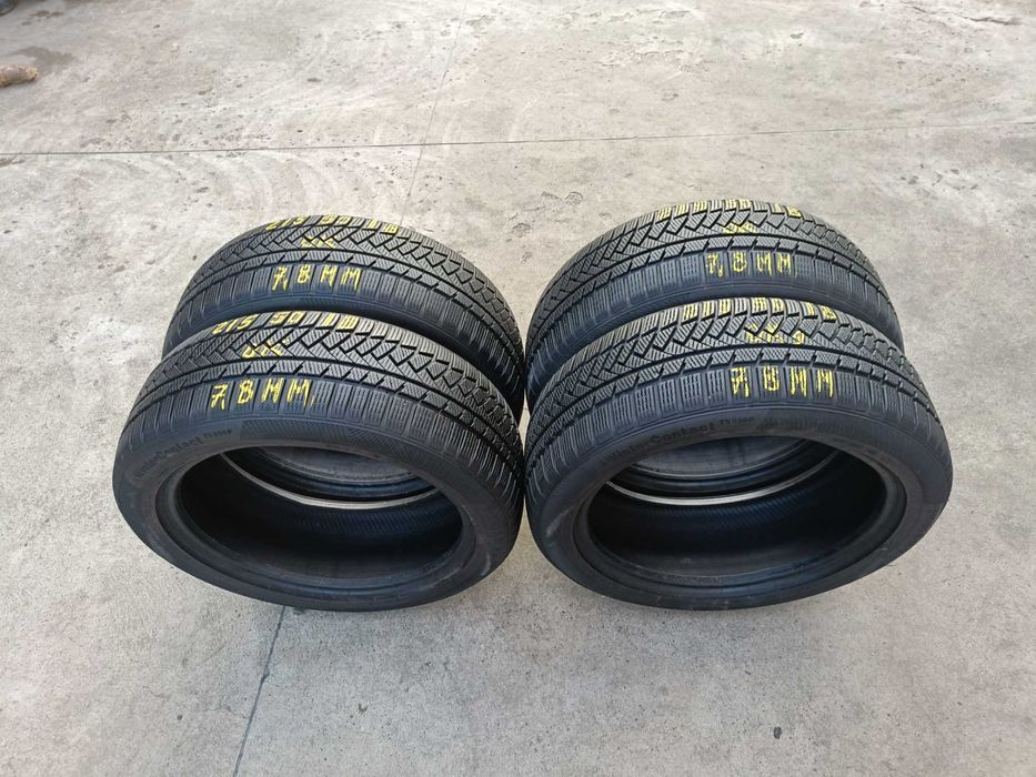 Set 4 anvelope iarna 215 50 18 Continental WinterContact TS850P 7,8 mm