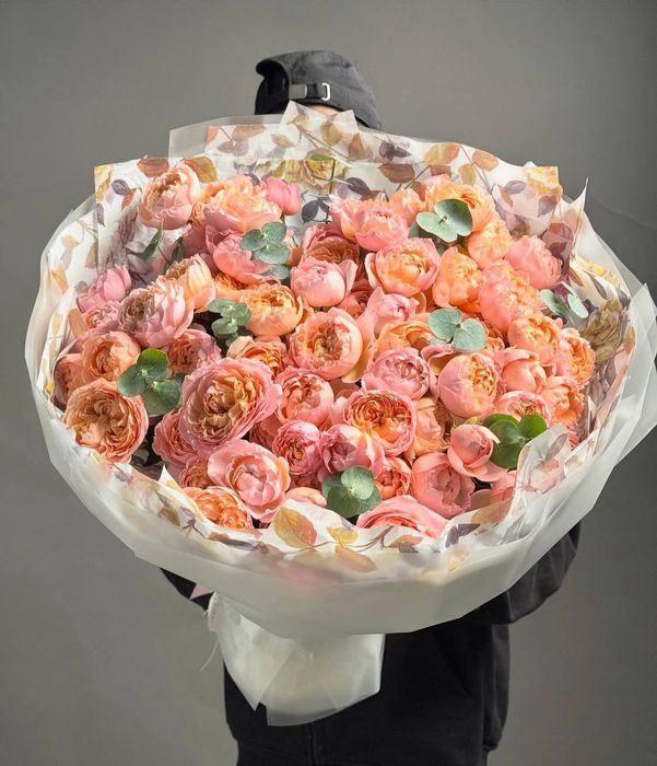 Розы пионы цветы букеты