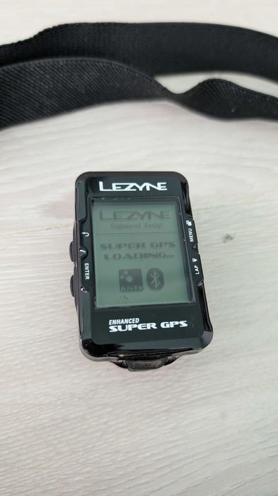 Lezyne Enhanced Super GPS + Garmin HRM1-  STRAVA
