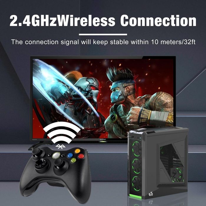 Controller XBOX 360 Bluetooth - compatibil PC - Nou!