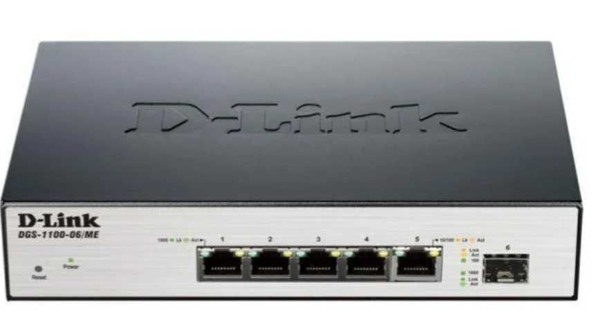 Switch 5 port D-Link DGS-1100-06/ME/A1B
