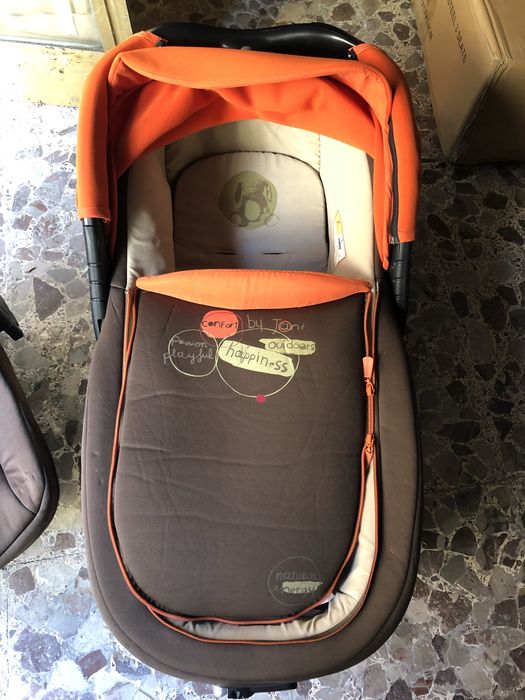 Кош за новородено и столче за кола и количка Jane Slalom