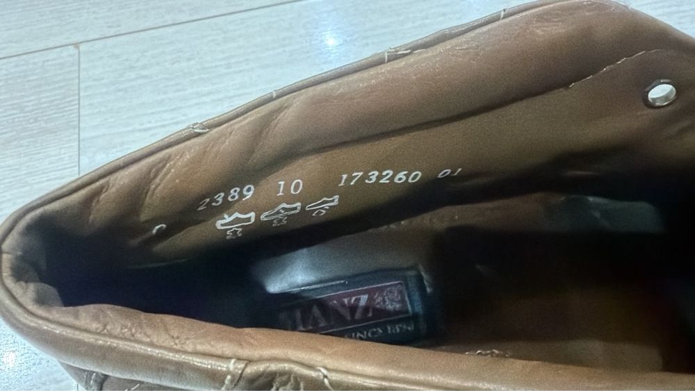 Продам мужские кожаные ботинки