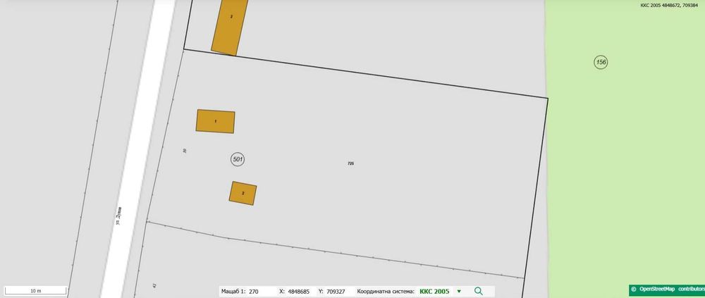 Продава се Парцел в Варна, Център - 1835 кв.м за 3 €/кв.м - Снимка #3
