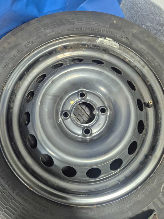 Anvelope 185/65/15+jante tabla LOGAN