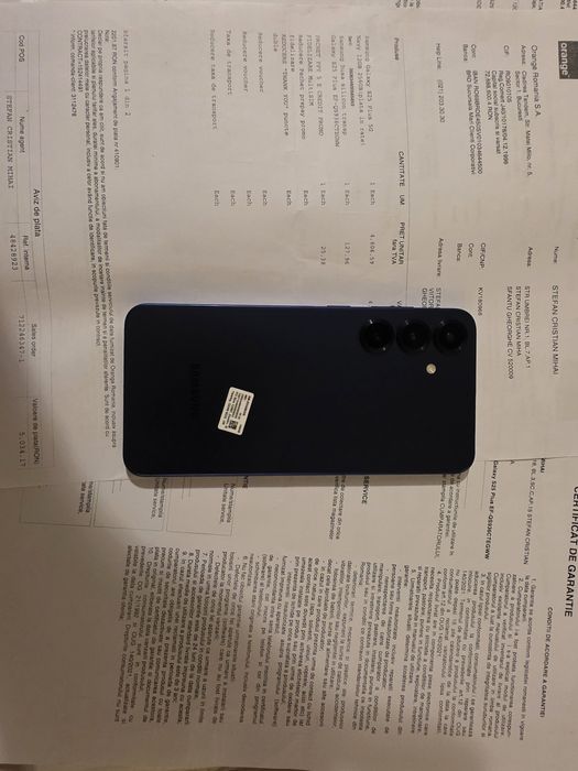 Samsung Galaxy S25+ blue navy 256 Gb