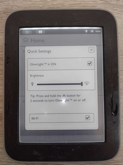 Nook BNRV350 електронна книга с подсветка