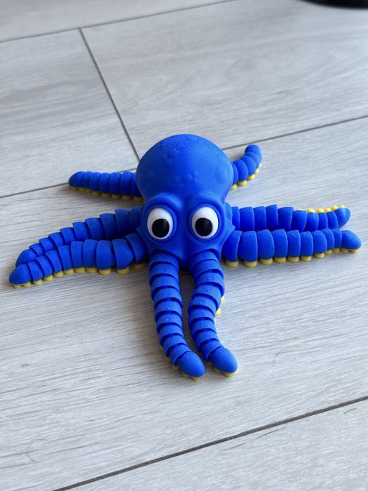 Еластичен антистрес октопод