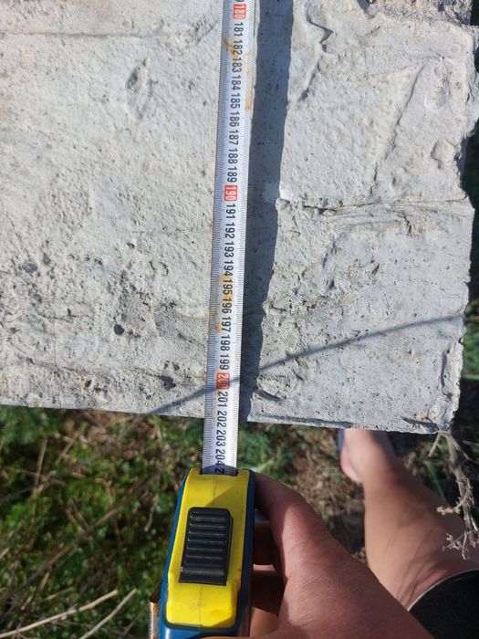 Продам плиты заборные не  использовались.