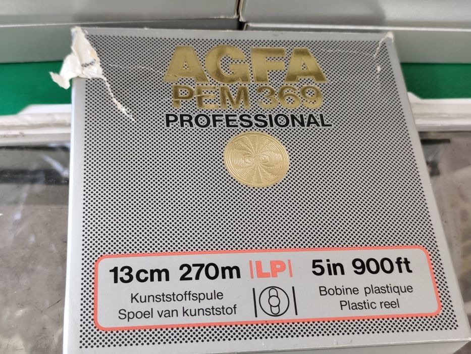 Нови ролки за магнетофон agfa pem 369 professional