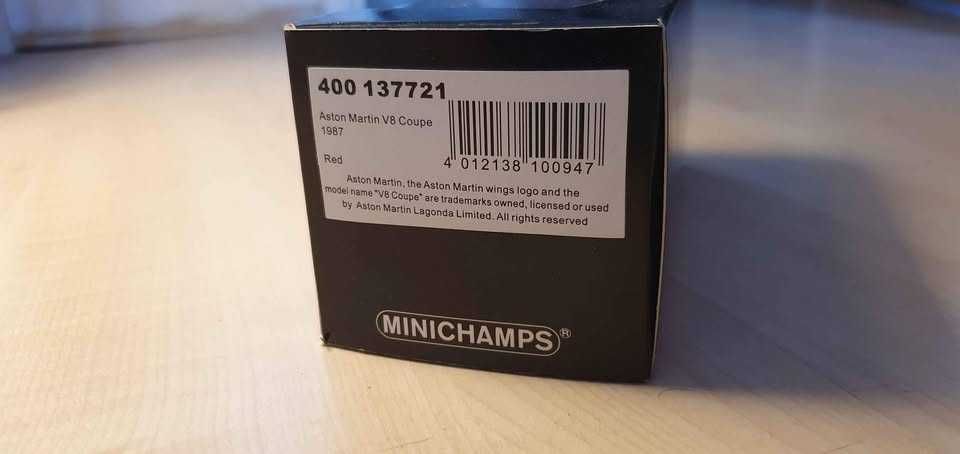 Macheta auto 1/43 Minichamps 1987 Aston Martin V8 Coupe