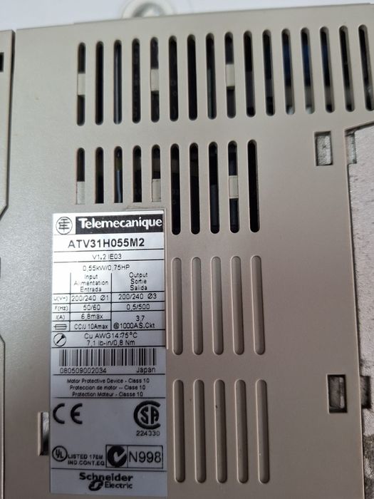 Convertizor de frecventa Telemecanique Altivar 31 0,55 kw
