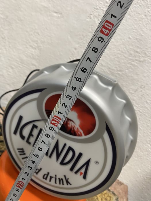 Стара светеща реклама на ледена напитка