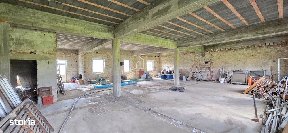 Clădire multifuncțională de vânzare, 470mp utili/nivel, Saes, judet Mu