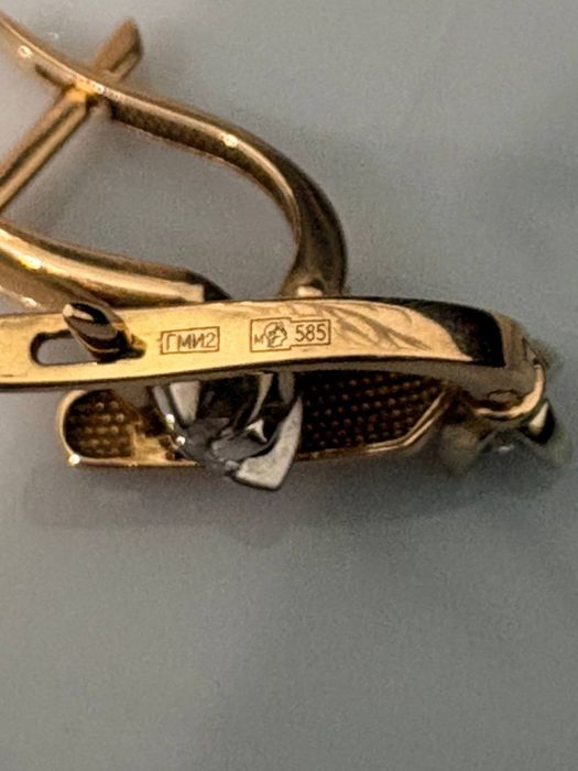 Золотые серьги/BariBarShop/0•0•24